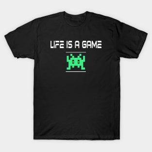 80's Gamer Life Sci Fi Alien Tee T-Shirt